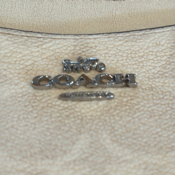 Coach Beige Keychain Wallet - Picture 3 of 3